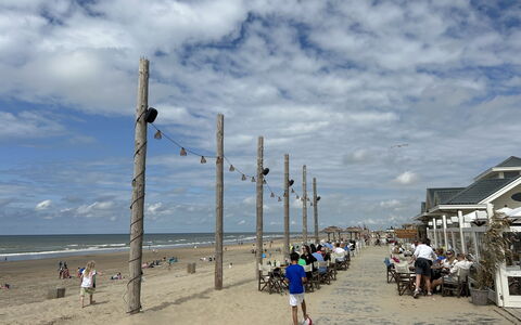 Noordwijk 710: Nuage, Ciel, L'Eau, Plage, Horizon, Loisir, Paysage, Le Sable