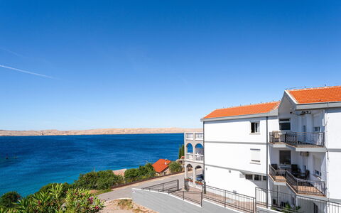 Karlobag 104: Bleu, Côte, Cotiers Et Relief Océaniques, Mer, Appartement, Océan, Rive, Plage, Balcon, Baie