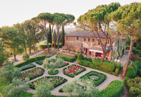 Villa Le Corti: Fleur, Jardin, Arbuste, Couverture De Sol, Printemps, Aménagement Paysager, Jardin Botanique, Arrière-Cour, Hacienda