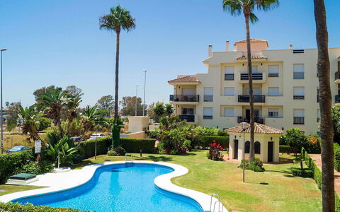 Lorcrimar Ii: Propriété, Bâtiment, Recours, Immobilier, Zone Résidentielle, Piscine, Palmier, Arbre, Appartement, Vacances