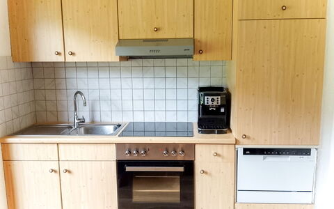 Aschau im Zillertal 495: Appareil De Cuisine, Cuisine, Cabinetry, Comptoir, Principaux Appliance, Bois, Meubles, Sol, Evier, Évier