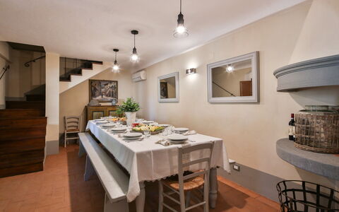 Case Sant'anna: Pièce, Propriété, Meubles, Bâtiment, Plafond, Design Intérieur, Comptoir, Salle À Manger, Sol, Table