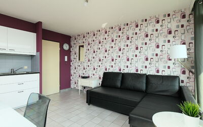 Logement:&nbsp;Studio 604 with Balcony 600.5