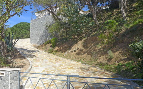 Belle Vue: Géologique Phénomène, Mur, Arbre, Pente, Architecture, Roche, Sol, Paysage, Maison, Plante