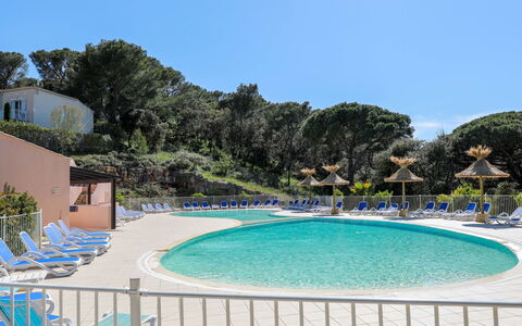 Saint Aygulf 500: Piscine, Propriété, Recours, Vacances, Ville Resort, Loisir, Immobilier, Bâtiment, Arbre, Hôtel