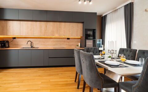 Jure: Meubles, Design Intérieur, Sol, Bois, Cuisine, Comptoir, Cabinetry, Sol, Domicile, Luminaire