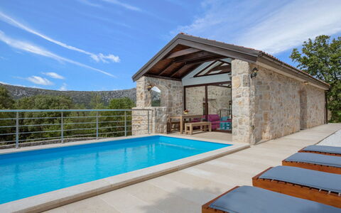 Villa Matija: Propriété, Piscine, Bâtiment, Maison, Immobilier, Domicile, Pièce, Biens, Architecture, Zone Résidentielle