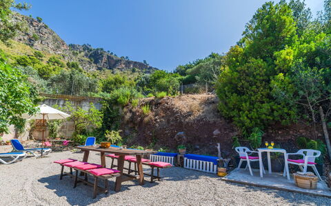 Cala Tuent: Végétation, Réserve Naturelle, Arbre, Région Sauvage, Espace Public, Montagne, Tourisme, Botanique, Géologique Phénomène, Loisir