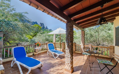 Cala Tuent: Propriété, Immobilier, Bâtiment, Pièce, Maison, Meubles, Patio, Domicile, Biens, Porche