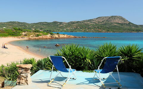 Tritone: Mobilier De Jardin, Balancelle, Vacances, Meubles, Chaise Pliante, Rive, Caraïbes, Bleu Azur, Plage, Mer