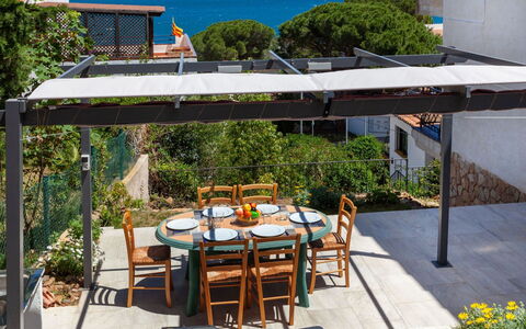 Geranis: Propriété, Maison, Bâtiment, Immobilier, Arrière-Cour, Patio, Toit, Cour, Domicile, Table