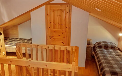Kämmekkä C: Meubles, Bois, Sol, Design Intérieur, Sol, Pièce, Plafond, Chambre, Lit, Grenier