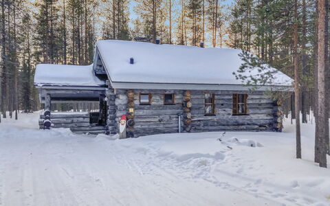 Rukanlumous 1: Neige, L'Hiver, Bois, Branche, Chalet, Maison, Toit, Domicile, Gelé, Cabane En Rondins