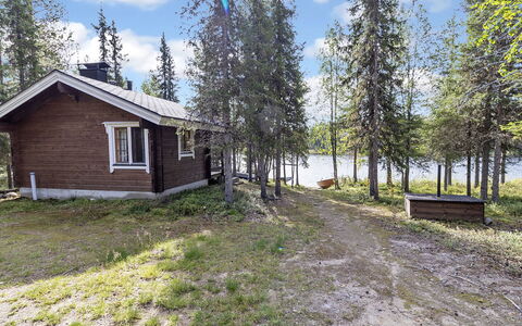 Mustikkaranta: Bois, Siding, Chalet, Maison, Domicile, Planche, Batiments Jardin, Cabane En Rondins, Dur, Porche