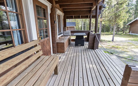 Mustikkaranta: Bois, Siding, Chalet, Maison, Domicile, Planche, Batiments Jardin, Cabane En Rondins, Dur, Porche