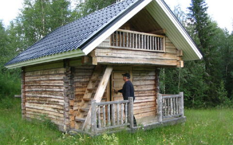 Rantala: Bois, Siding, Chalet, Maison, Domicile, Planche, Batiments Jardin, Cabane En Rondins, Dur, Porche