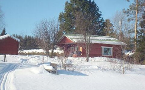 Raanumökki 1: Voie Navigable, Banque, Cours D'Eau, Lac, Chalet, Forêt, Canal, Réservoir, Cabane En Rondins