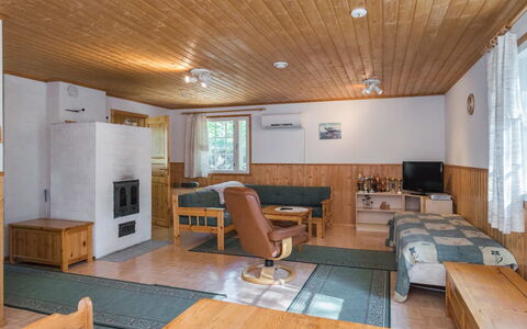 Kiviaho: Voie Navigable, Banque, Cours D'Eau, Lac, Chalet, Forêt, Canal, Réservoir, Cabane En Rondins