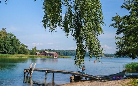 Merimetso 6: Voie Navigable, Banque, Cours D'Eau, Lac, Chalet, Forêt, Canal, Réservoir, Cabane En Rondins