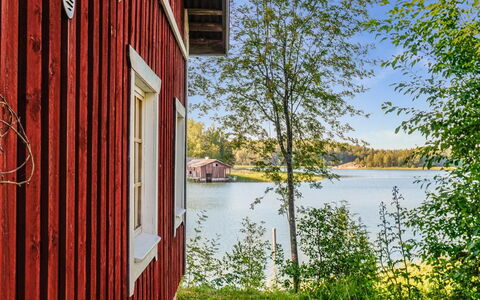 Rantasipi 1: Voie Navigable, Banque, Cours D'Eau, Lac, Chalet, Forêt, Canal, Réservoir, Cabane En Rondins