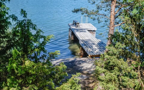 Rantasipi 1: Voie Navigable, Banque, Cours D'Eau, Lac, Chalet, Forêt, Canal, Réservoir, Cabane En Rondins