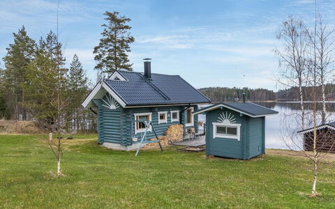 Aurinkotupa: Voie Navigable, Banque, Cours D'Eau, Lac, Chalet, Forêt, Canal, Réservoir, Cabane En Rondins