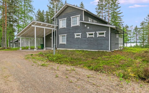Paltamon Golfhovi B: Voie Navigable, Banque, Cours D'Eau, Lac, Chalet, Forêt, Canal, Réservoir, Cabane En Rondins