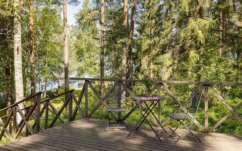 Rinnekämppä: Voie Navigable, Banque, Cours D'Eau, Lac, Chalet, Forêt, Canal, Réservoir, Cabane En Rondins