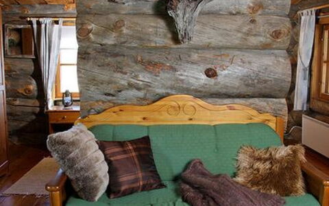 Alppimaja: Arbre, Banque, Maison, Chalet, Lac, Étang, Forêt, Cabane En Rondins