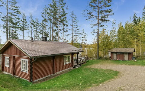 Kytöranta: Voie Navigable, Banque, Cours D'Eau, Lac, Chalet, Forêt, Canal, Réservoir, Cabane En Rondins