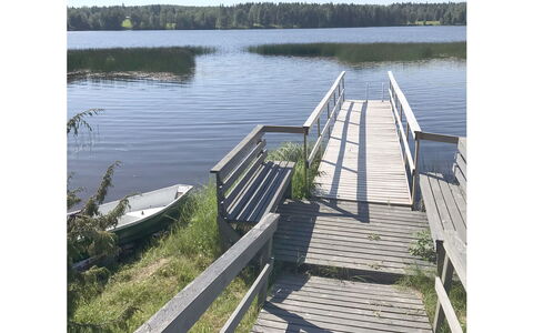 Kallioniemi: L'Eau, Plan D'Eau, Ressources En Eau, Voie Navigable, Paysage Naturel, Quai, Boardwalk, Banque, Jetée, Lac