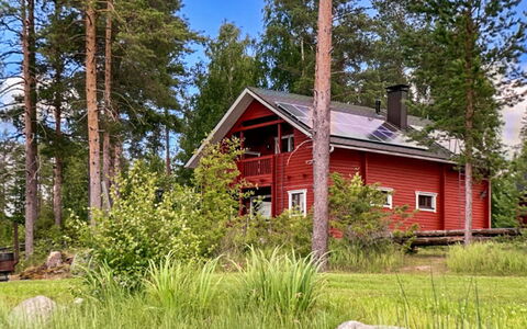 Kallioniemi: Chalet, Maison, Domicile, Siding, Batiments Jardin, Mélèze, Jardin, Cabane En Rondins, Ferme