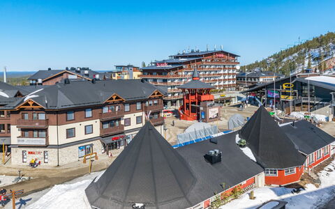 Ruka Ski Chalets 64, 1503: Bois, Siding, Chalet, Maison, Domicile, Planche, Batiments Jardin, Cabane En Rondins, Dur, Porche