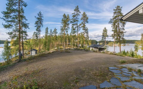 Tallusniemi: Voie Navigable, Banque, Cours D'Eau, Lac, Chalet, Forêt, Canal, Réservoir, Cabane En Rondins