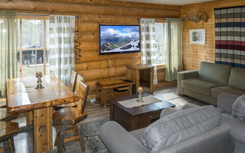 Aurora Cabin: Meubles, Bois, Plafond, Design Intérieur, Domicile, Sol, Maison, Sol, Salon, Canapé