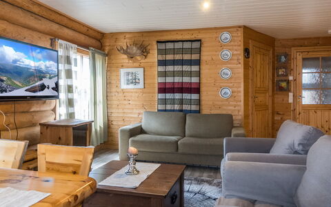 Aurora Cabin: Meubles, Bois, Canapé, Domicile, Design Intérieur, Maison, Plafond, Salon, Chalet, Pièce