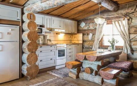 Kopinkallio 3: Arbre, Banque, Maison, Chalet, Lac, Étang, Forêt, Cabane En Rondins