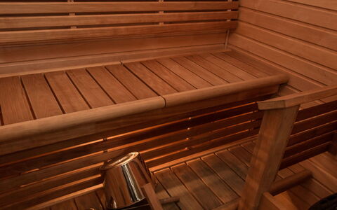 Tahko Spa Red - Vuori Apartment: Bois, Chalet, Cabane En Rondins, Forêt, Cabanon, Batiments Jardin, Mélèze, Des Bois, Tache De Bois