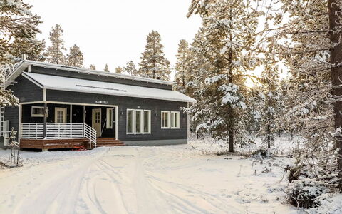 Kuukkeli: Voie Navigable, Banque, Cours D'Eau, Lac, Chalet, Forêt, Canal, Réservoir, Cabane En Rondins