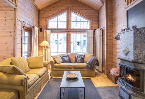 Poronpurema a: Bois, Domicile, Chalet, Plafond, Cabane En Rondins, Salon, Gelé, Canapé, L'Hiver, Dur