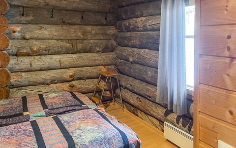 Ylläsrivit C 8 Villa Änkyrä: Voie Navigable, Banque, Cours D'Eau, Lac, Chalet, Forêt, Canal, Réservoir, Cabane En Rondins