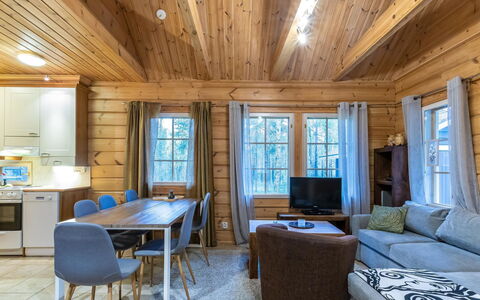 Honkahovi: Voie Navigable, Banque, Cours D'Eau, Lac, Chalet, Forêt, Canal, Réservoir, Cabane En Rondins