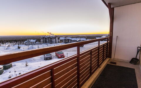 Ylläs Chalets A202: Voie Navigable, Banque, Cours D'Eau, Lac, Chalet, Forêt, Canal, Réservoir, Cabane En Rondins