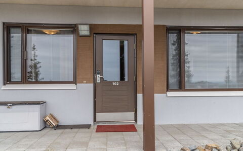 Villa Ylläs 102: Voie Navigable, Banque, Cours D'Eau, Lac, Chalet, Forêt, Canal, Réservoir, Cabane En Rondins