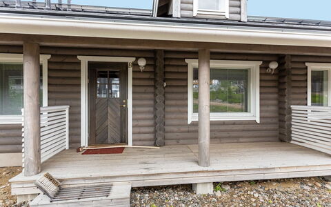 Ylläksen Rinnemäki B: Voie Navigable, Banque, Cours D'Eau, Lac, Chalet, Forêt, Canal, Réservoir, Cabane En Rondins