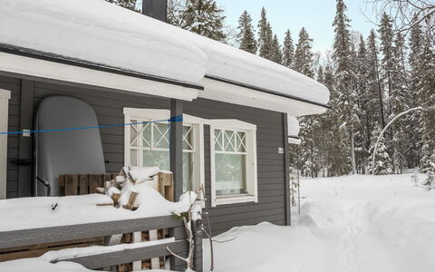 Tunturinvieri L3: Voie Navigable, Banque, Cours D'Eau, Lac, Chalet, Forêt, Canal, Réservoir, Cabane En Rondins