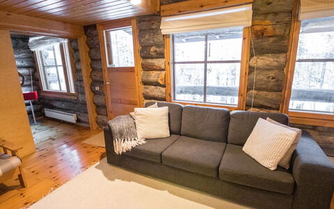 Ylläsrova B5 Kasku: Voie Navigable, Banque, Cours D'Eau, Lac, Chalet, Forêt, Canal, Réservoir, Cabane En Rondins