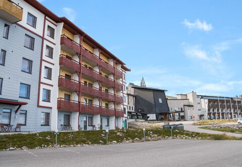 Ylläs Chalets A402: Voie Navigable, Banque, Cours D'Eau, Lac, Chalet, Forêt, Canal, Réservoir, Cabane En Rondins