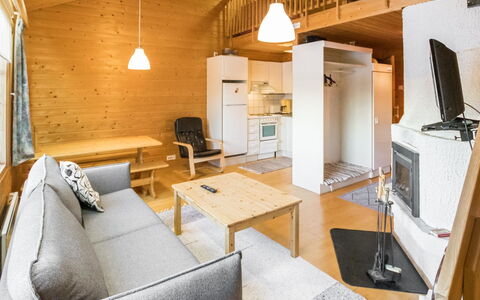 Tunturinvieri K1: Voie Navigable, Banque, Cours D'Eau, Lac, Chalet, Forêt, Canal, Réservoir, Cabane En Rondins