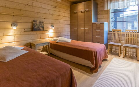 Villa Lumo (Ent. Ylläskyrö): Sol, Sol, Design Intérieur, Meubles, Bois, Plafond, Parquet, Pièce, Chambre, Lit